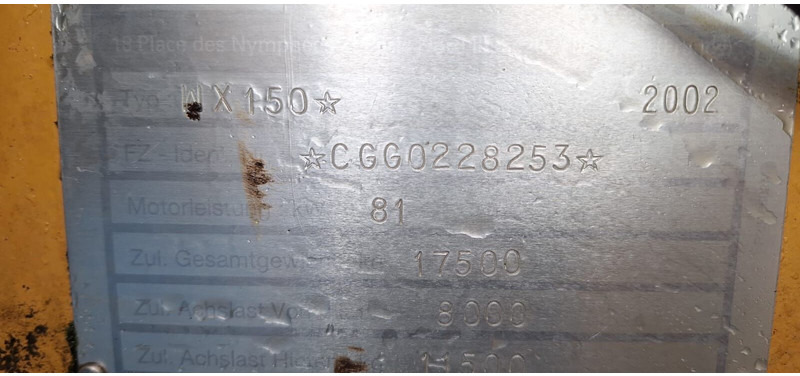 Case WX150 - Escavadeira de rodas: foto 5 Case WX150 - Escavadeira de rodas: foto 5