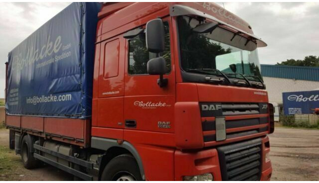 DAF 105-410 XF Plane Spriegel German Truck - Caminhão com lona: foto 2 DAF 105-410 XF Plane Spriegel German Truck - Caminhão com lona: foto 2
