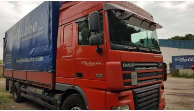 DAF 105-410Spacs Cap G.Haus/Hoch German TrucRetarder - Caminhão com lona: foto 1 DAF 105-410Spacs Cap G.Haus/Hoch German TrucRetarder - Caminhão com lona: foto 1