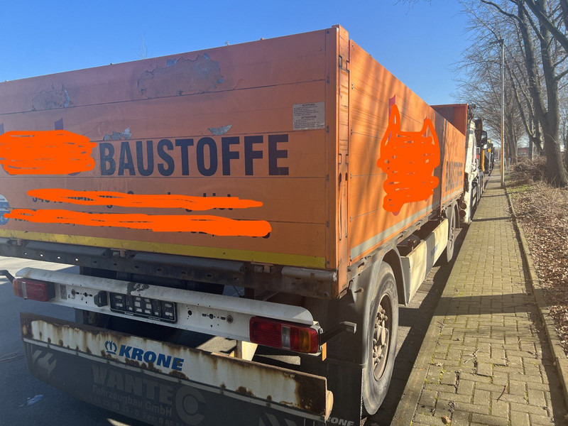 Krone Baustoff Anhänger Luftgefedert ABS - Reboque plataforma/ Caixa aberta: foto 4 Krone Baustoff Anhänger Luftgefedert ABS - Reboque plataforma/ Caixa aberta: foto 4