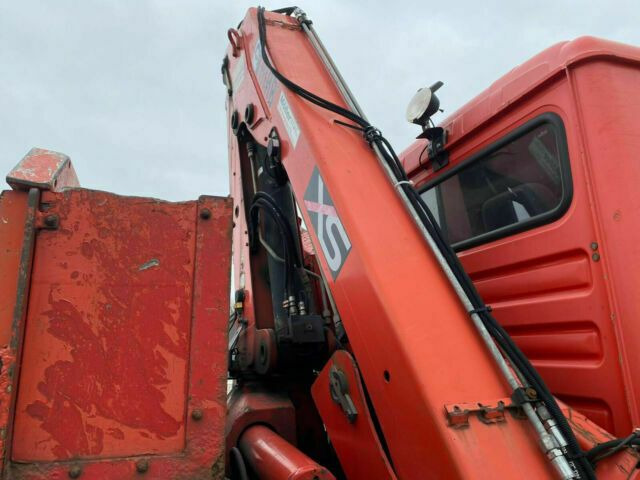 MAN ME18.284 mit Kran Not Aus Hiab 122B - Camião de caixa aberta/ Plataforma, Caminhão grua: foto 4 MAN ME18.284 mit Kran Not Aus Hiab 122B - Camião de caixa aberta/ Plataforma, Caminhão grua: foto 4