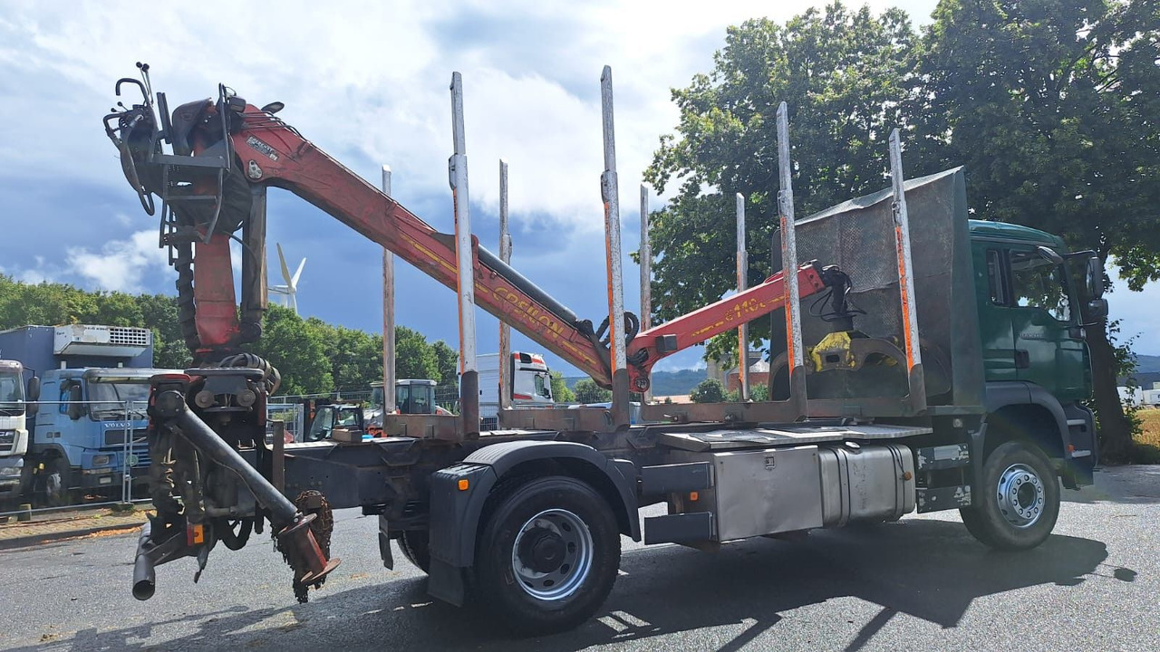 MAN TGA 18.480 Holz LKW - Caminhão florestal, Caminhão grua: foto 5 MAN TGA 18.480 Holz LKW - Caminhão florestal, Caminhão grua: foto 5