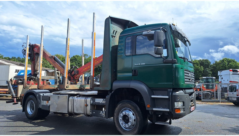 MAN TGA 18.480 Holz LKW - Caminhão florestal, Caminhão grua: foto 2 MAN TGA 18.480 Holz LKW - Caminhão florestal, Caminhão grua: foto 2