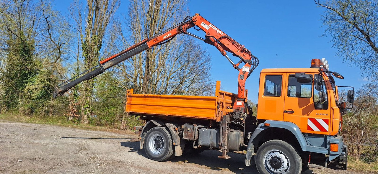 MAN TGM 18.240PS 4x4 3.S-Kipper mit Kran - Caminhão basculante, Caminhão grua: foto 3 MAN TGM 18.240PS 4x4 3.S-Kipper mit Kran - Caminhão basculante, Caminhão grua: foto 3