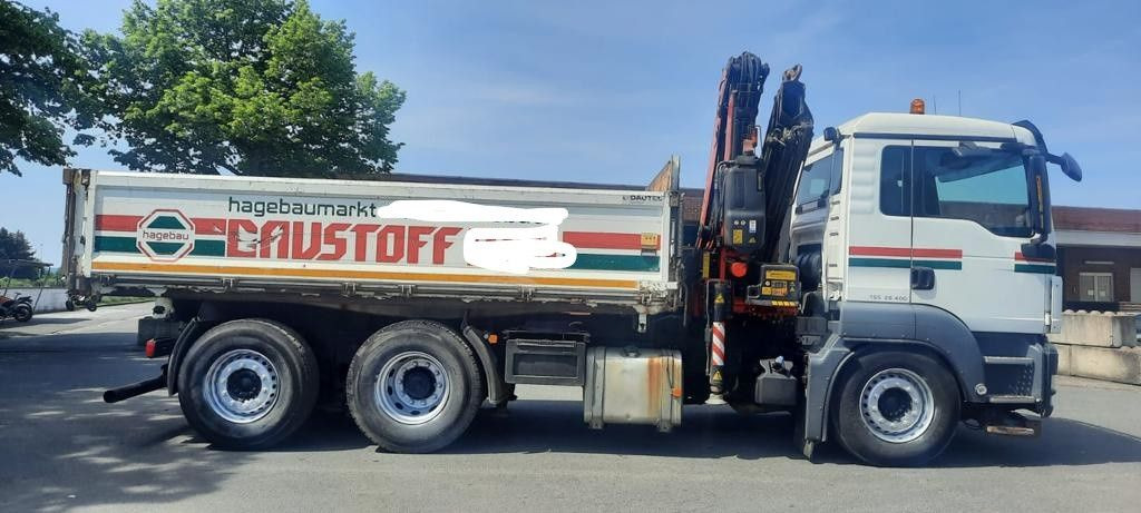 MAN TGS 26.400 Kipper Mit Kran/Funk - Caminhão basculante, Caminhão grua: foto 4 MAN TGS 26.400 Kipper Mit Kran/Funk - Caminhão basculante, Caminhão grua: foto 4