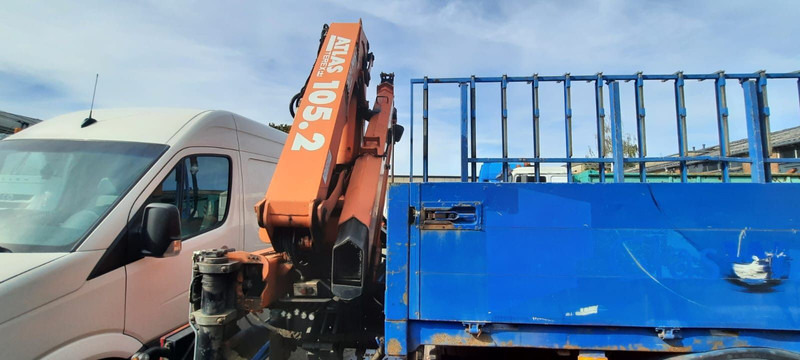 Mercedes-Benz 1828 Pritsche+Glastransport - Camião de caixa aberta/ Plataforma, Caminhão grua: foto 5 Mercedes-Benz 1828 Pritsche+Glastransport - Camião de caixa aberta/ Plataforma, Caminhão grua: foto 5