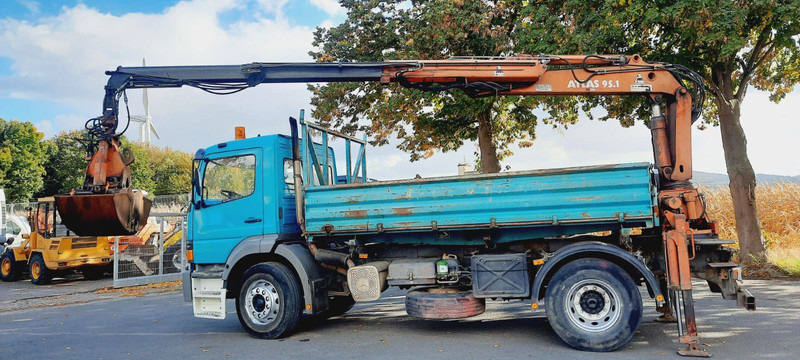 Mercedes-Benz 1828K 4x2 Kipper KRAN+Funk/Greifer - Caminhão basculante, Caminhão grua: foto 3 Mercedes-Benz 1828K 4x2 Kipper KRAN+Funk/Greifer - Caminhão basculante, Caminhão grua: foto 3