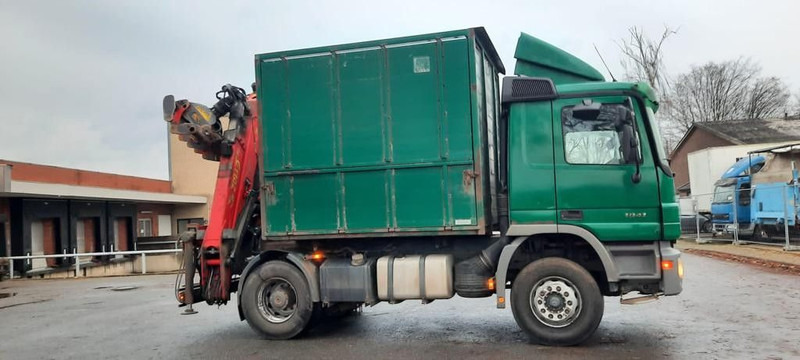 Mercedes-Benz 1841K 4x2 Actros Kipper mit Kran+Greifer - Caminhão basculante, Caminhão grua: foto 4 Mercedes-Benz 1841K 4x2 Actros Kipper mit Kran+Greifer - Caminhão basculante, Caminhão grua: foto 4