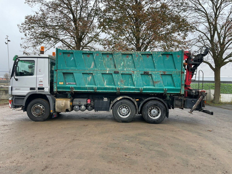 Mercedes-Benz Actros 2641K 6x4 Blatt/Blatt - Caminhão basculante, Caminhão grua: foto 1 Mercedes-Benz Actros 2641K 6x4 Blatt/Blatt - Caminhão basculante, Caminhão grua: foto 1