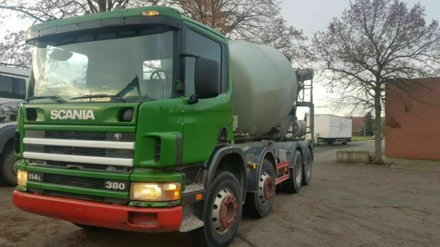 Scania 124-380PS 8x4 9-Qubik Stetter Euro:4 ZF-Schalte - Caminhão betoneira: foto 2 Scania 124-380PS 8x4 9-Qubik Stetter Euro:4 ZF-Schalte - Caminhão betoneira: foto 2