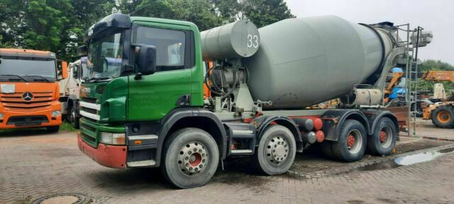 Scania P340PS 4-Achser 8x4 Betonmischer Euro:4 - Caminhão betoneira: foto 1 Scania P340PS 4-Achser 8x4 Betonmischer Euro:4 - Caminhão betoneira: foto 1