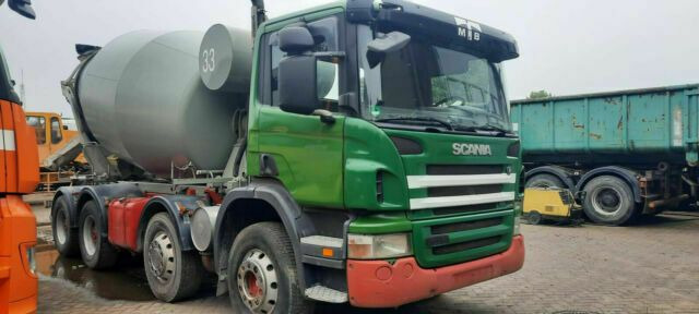 Scania P340PS 4-Achser 8x4 Betonmischer Euro:4 - Caminhão betoneira: foto 2 Scania P340PS 4-Achser 8x4 Betonmischer Euro:4 - Caminhão betoneira: foto 2