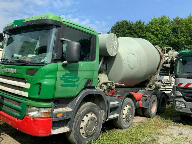 Scania P340PS 8x4 Blatt/Blatt 1-Hand - Caminhão betoneira: foto 1 Scania P340PS 8x4 Blatt/Blatt 1-Hand - Caminhão betoneira: foto 1