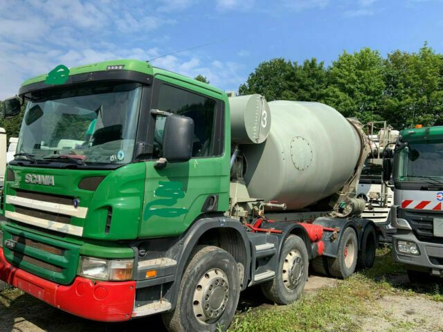 Scania P340PS 8x4 Blatt/Blatt 1-Hand - Caminhão betoneira: foto 2 Scania P340PS 8x4 Blatt/Blatt 1-Hand - Caminhão betoneira: foto 2