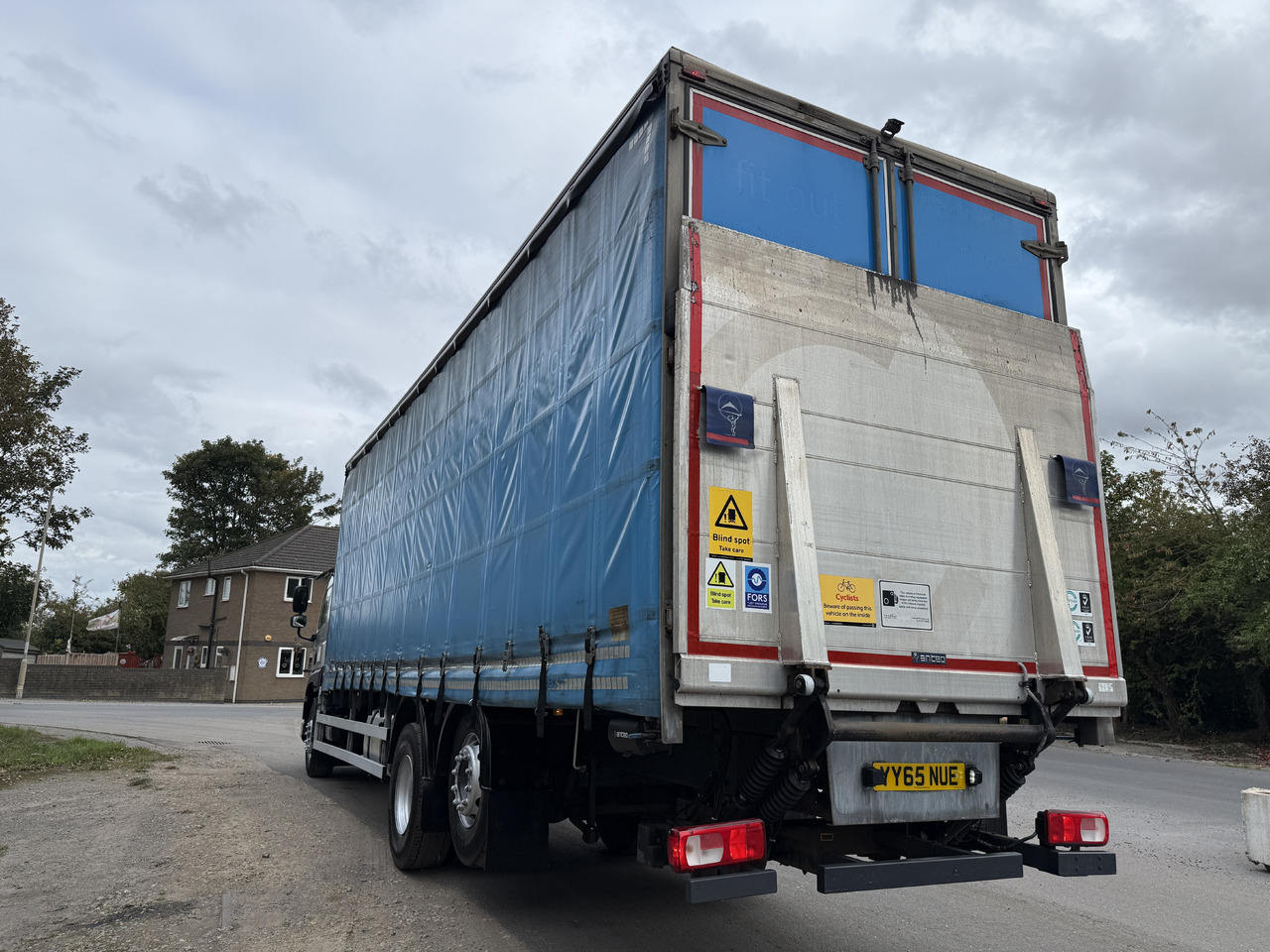 Caminhão com lona 2015 DAF CF 330 Curtainside Truck: foto 19