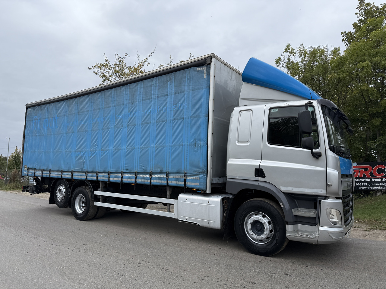 Caminhão com lona 2015 DAF CF 330 Curtainside Truck: foto 14