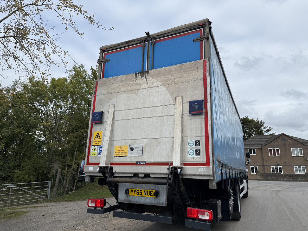 Caminhão com lona 2015 DAF CF 330 Curtainside Truck: foto 17