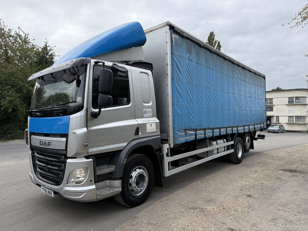 Caminhão com lona 2015 DAF CF 330 Curtainside Truck: foto 8