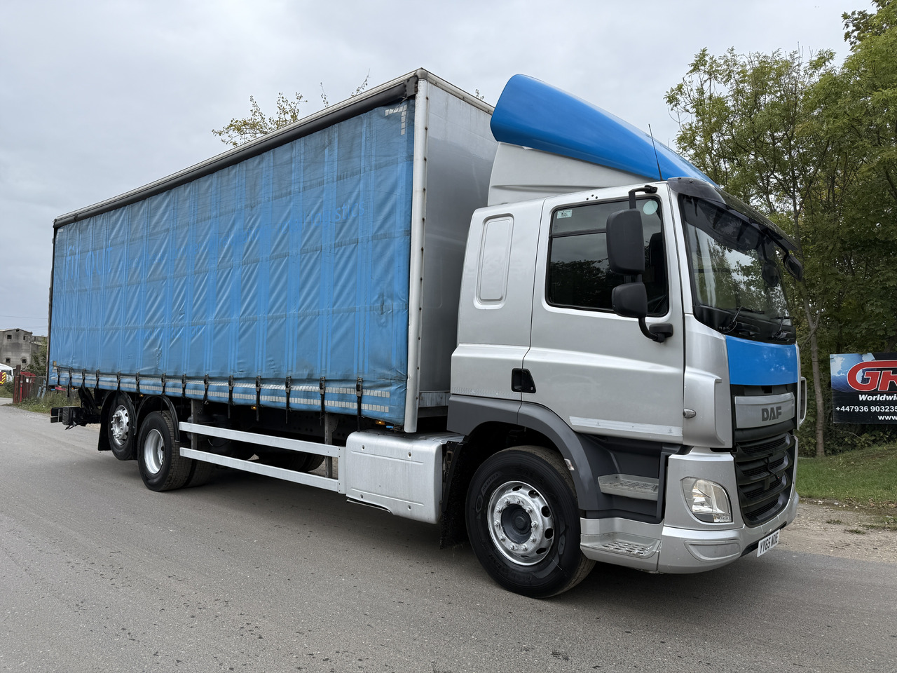 Caminhão com lona 2015 DAF CF 330 Curtainside Truck: foto 12