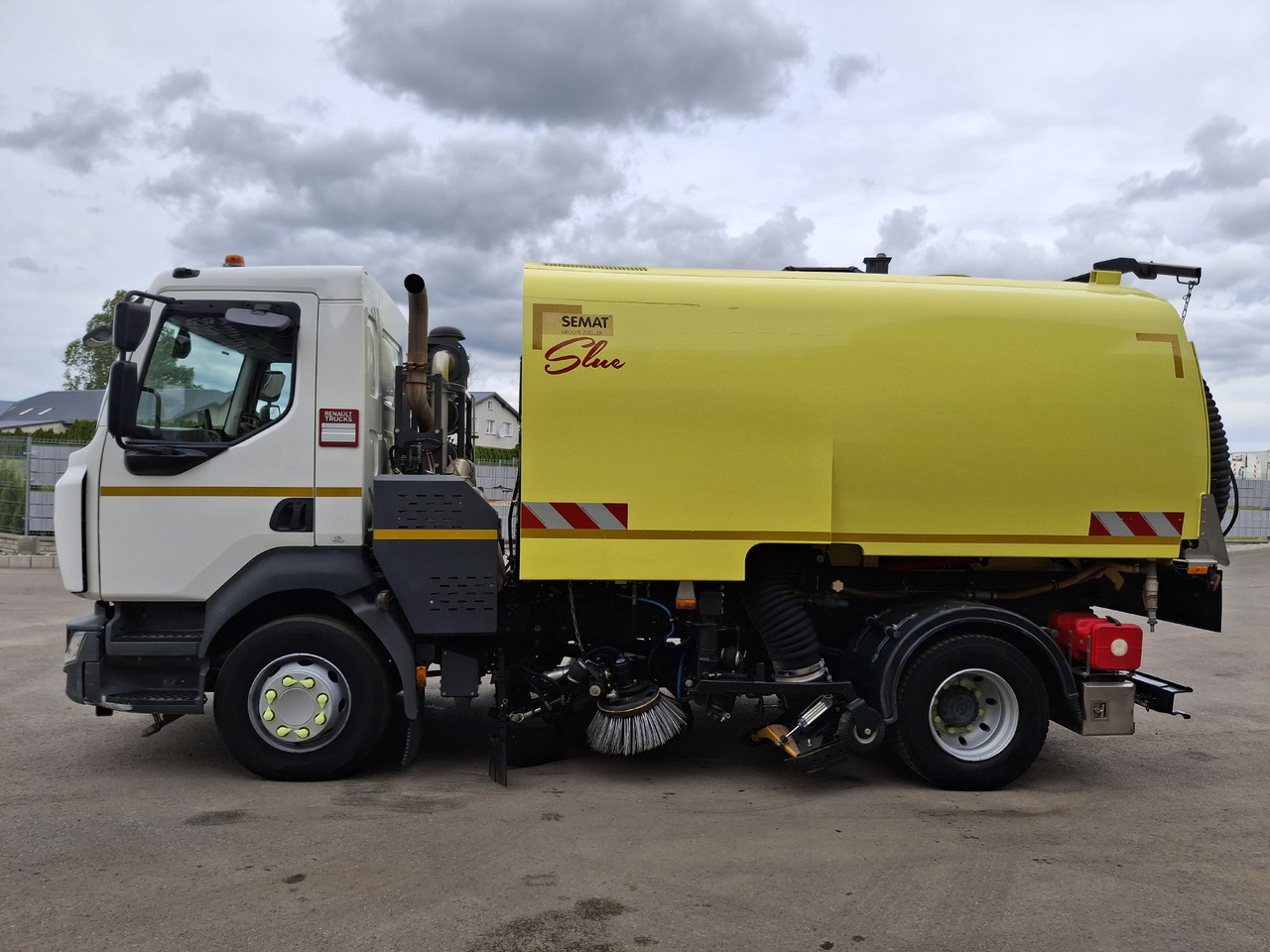 Varredora urbana RENAULT D16 Zamiatarka Kehrmaschine SEMAT Zoeller FAUN Karcher Szczotki L/R Hydrostat Euro 6 PM10 Rura Do Liści: foto 12