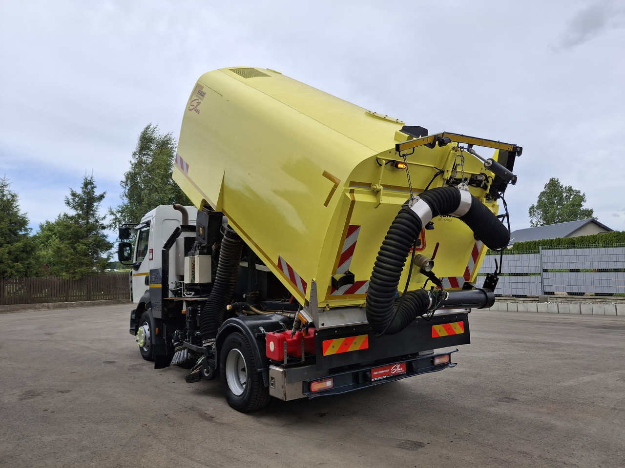 Varredora urbana RENAULT D16 Zamiatarka Kehrmaschine SEMAT Zoeller FAUN Karcher Szczotki L/R Hydrostat Euro 6 PM10 Rura Do Liści: foto 9