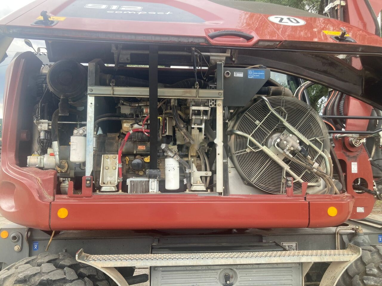 Escavadeira de rodas Liebherr A 912 Compact Rotator R4: foto 18