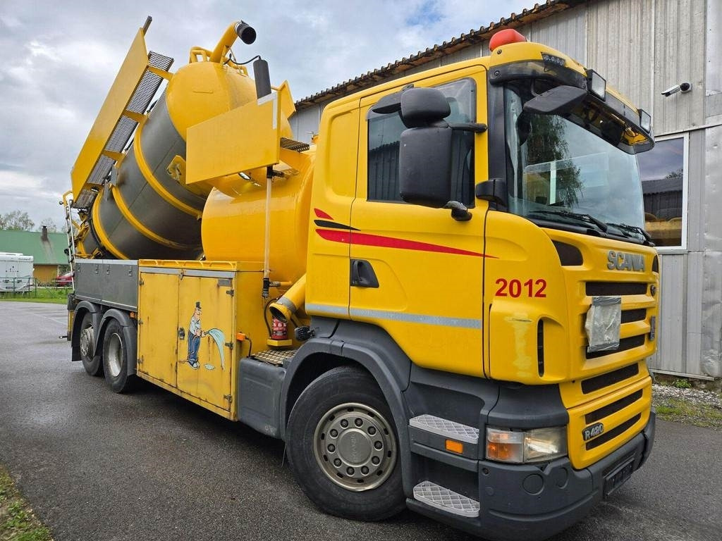 Caminhão limpa fossa Scania R420 6X2 ADR AMPHITECH VORTEX 13m³: foto 7