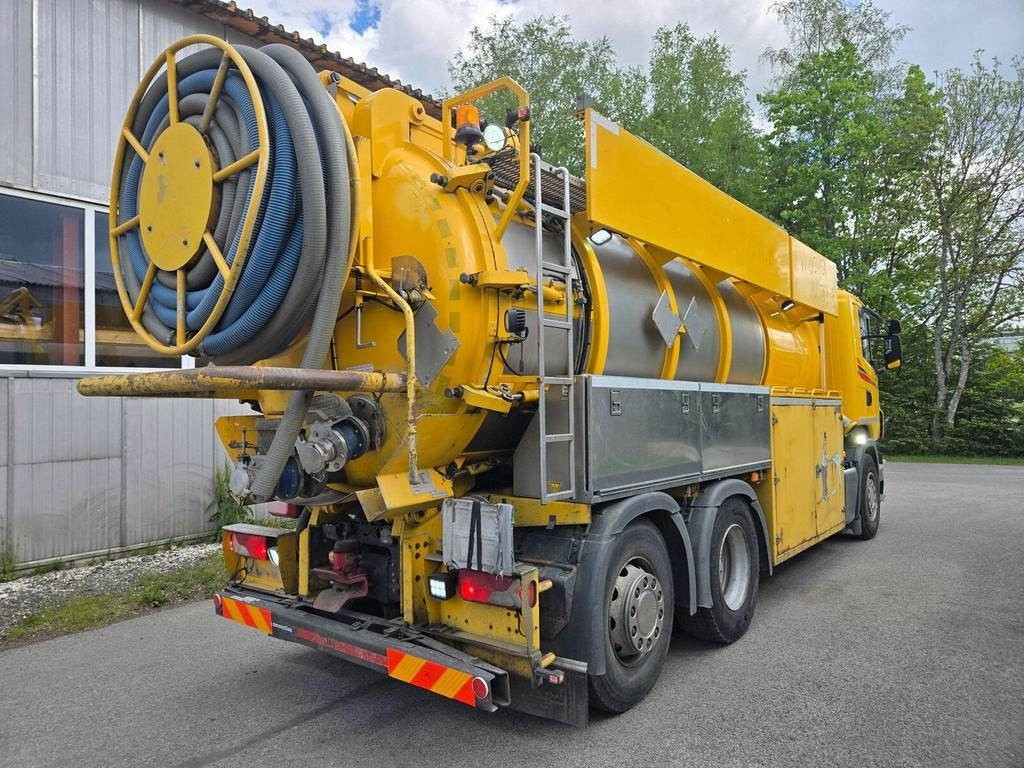 Caminhão limpa fossa Scania R420 6X2 ADR AMPHITECH VORTEX 13m³: foto 11