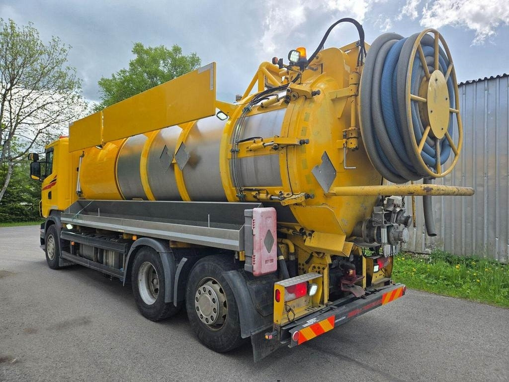 Caminhão limpa fossa Scania R420 6X2 ADR AMPHITECH VORTEX 13m³: foto 9