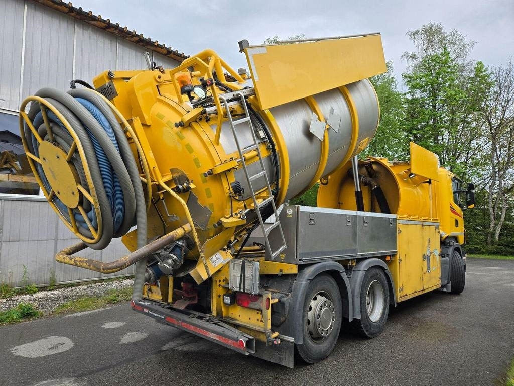 Caminhão limpa fossa Scania R420 6X2 ADR AMPHITECH VORTEX 13m³: foto 6