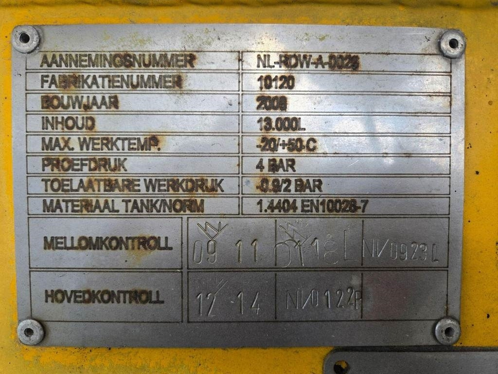 Caminhão limpa fossa Scania R420 6X2 ADR AMPHITECH VORTEX 13m³: foto 20