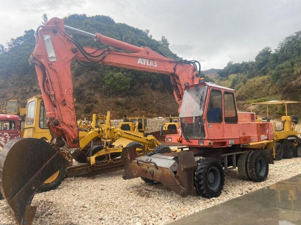 Atlas 1704 - Escavadeira de rodas: foto 4 Atlas 1704 - Escavadeira de rodas: foto 4