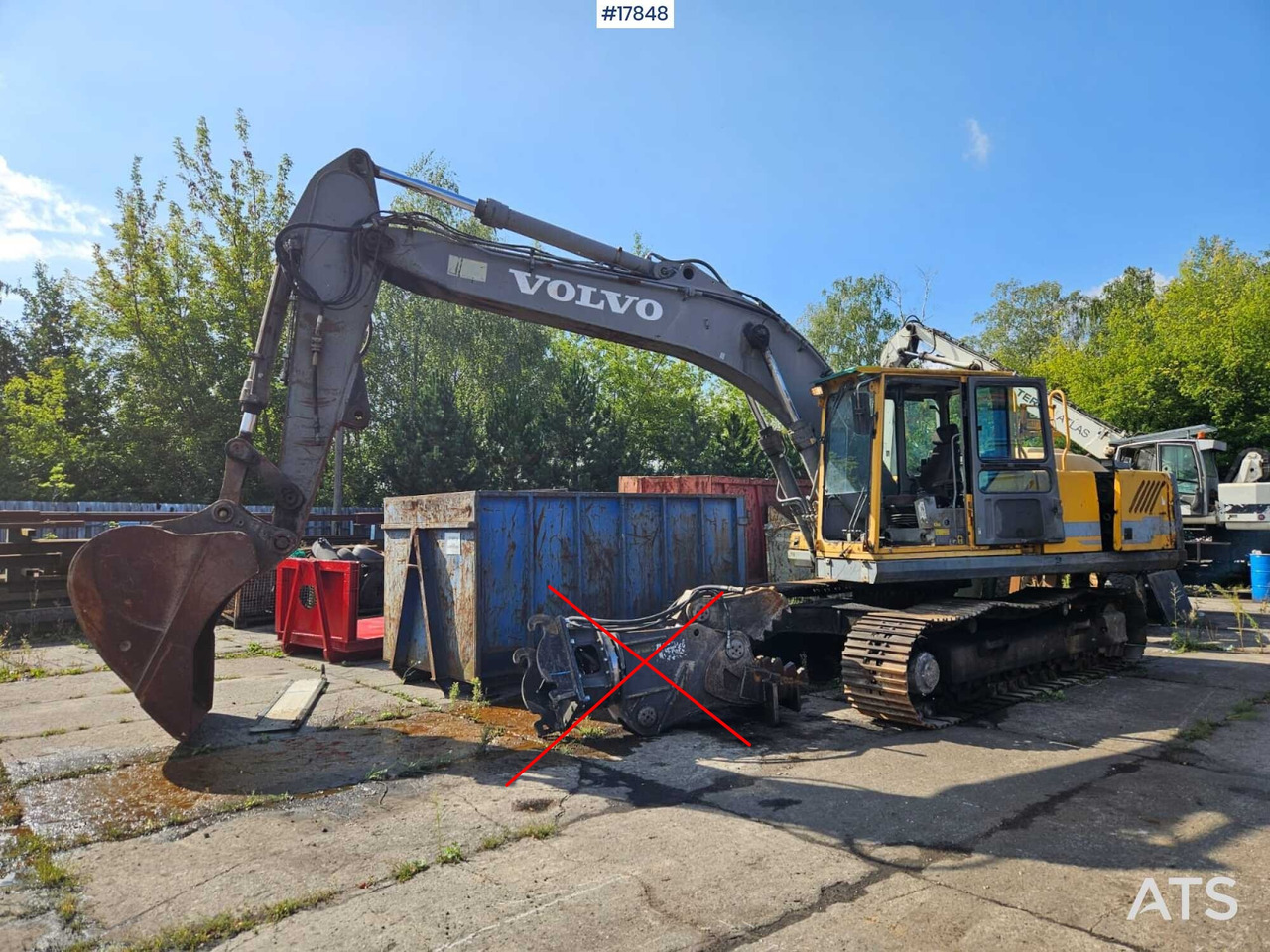 1999 Volvo EC 280 - Escavadora de rastos: foto 1 1999 Volvo EC 280 - Escavadora de rastos: foto 1