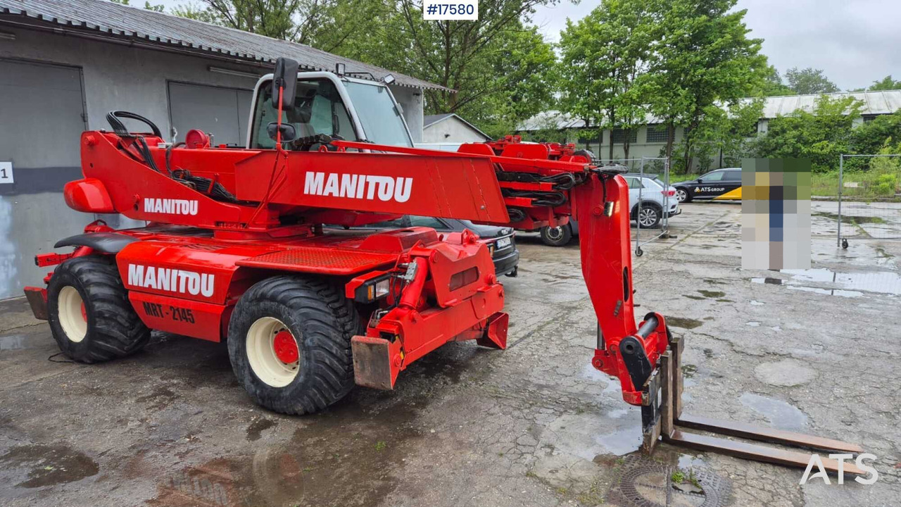2001 Manitou MRT 2145 - Empilhador telescópico: foto 4 2001 Manitou MRT 2145 - Empilhador telescópico: foto 4