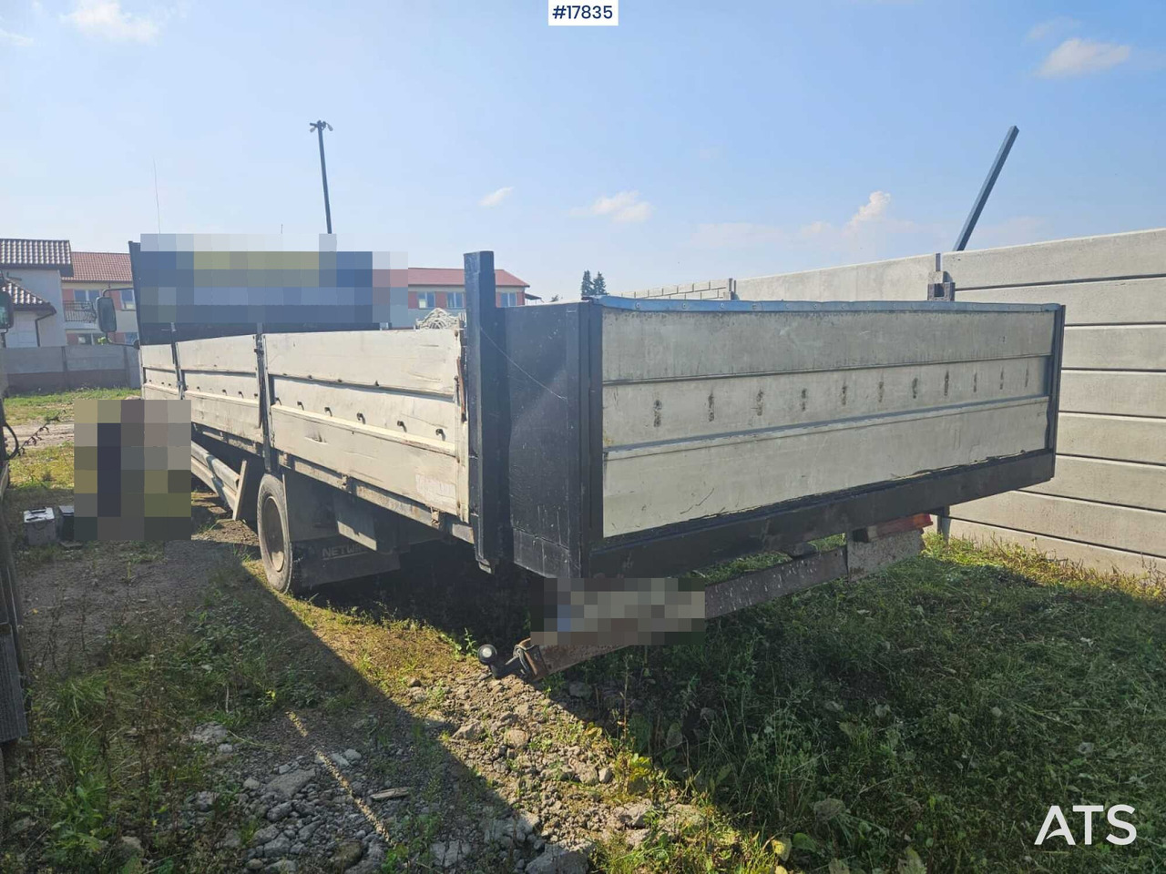 Camião de caixa aberta/ Plataforma 2003 Mercedes  Atego 918: foto 8