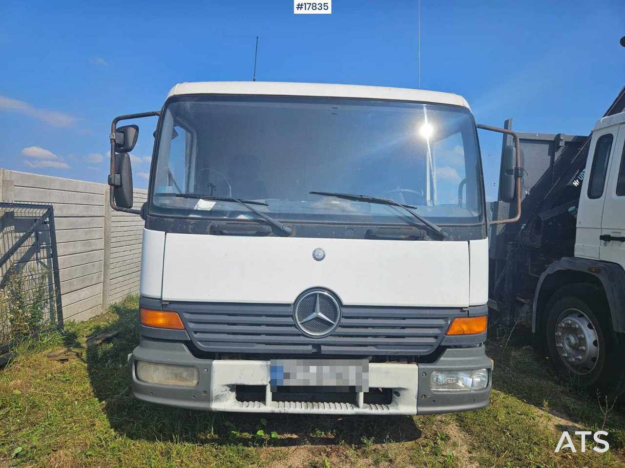 2003 Mercedes Atego 918 - Camião de caixa aberta/ Plataforma: foto 3 2003 Mercedes Atego 918 - Camião de caixa aberta/ Plataforma: foto 3