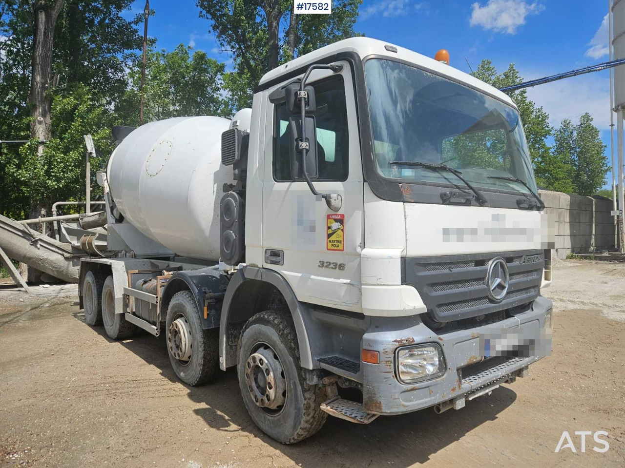 2005 Mercedes-Benz Actros 3236 - Caminhão betoneira: foto 4 2005 Mercedes-Benz Actros 3236 - Caminhão betoneira: foto 4