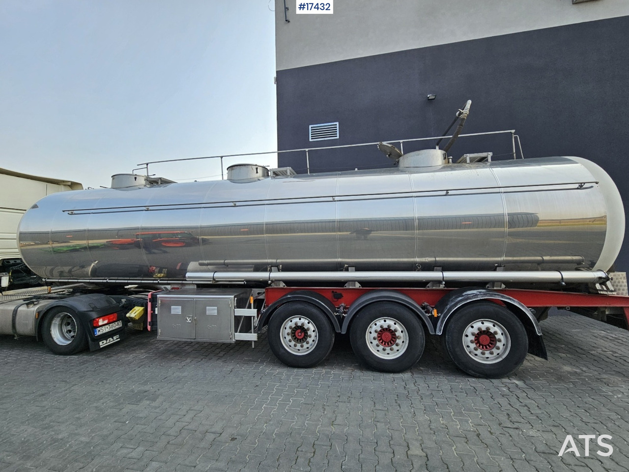 2006 Magyar SR34 food tanker - Semirreboque tanque: foto 1 2006 Magyar SR34 food tanker - Semirreboque tanque: foto 1