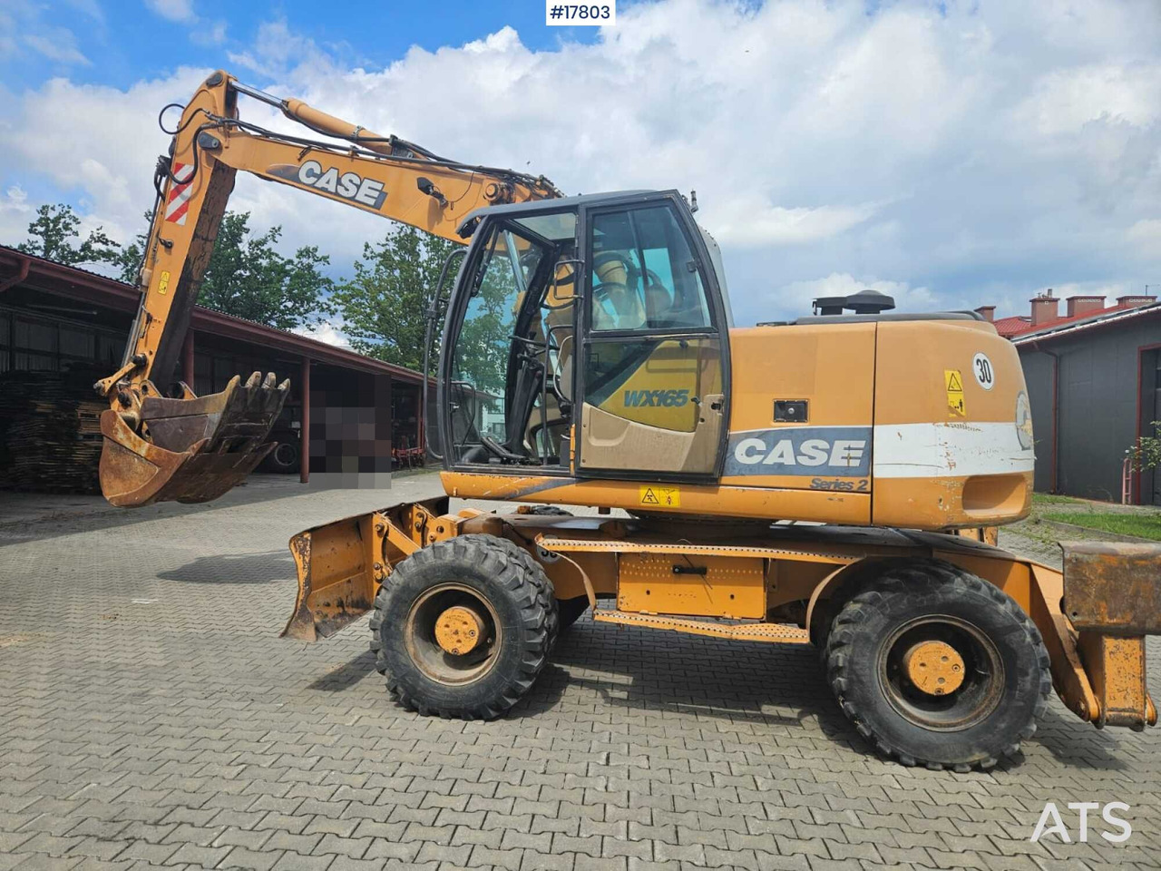 2008 Case WX 165 - Escavadeira de rodas: foto 4 2008 Case WX 165 - Escavadeira de rodas: foto 4