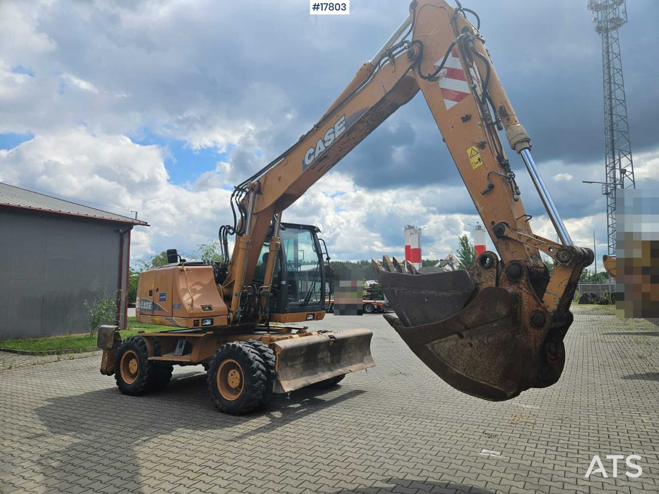 2008 Case WX 165 - Escavadeira de rodas: foto 2 2008 Case WX 165 - Escavadeira de rodas: foto 2