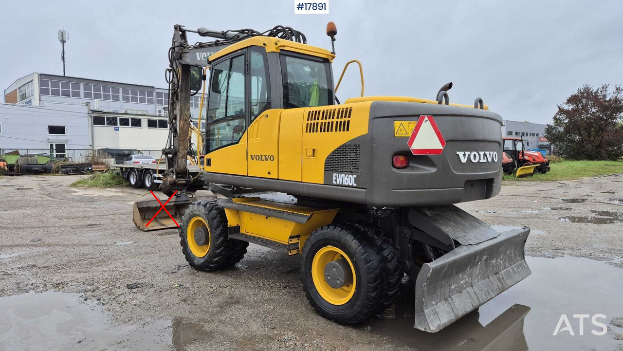 2009 Volvo EW 160C - Escavadeira de rodas: foto 5 2009 Volvo EW 160C - Escavadeira de rodas: foto 5