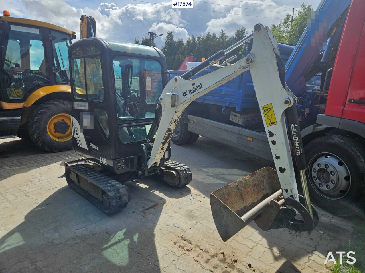 2014 Bobcat E16 - Mini escavadeira: foto 2 2014 Bobcat E16 - Mini escavadeira: foto 2