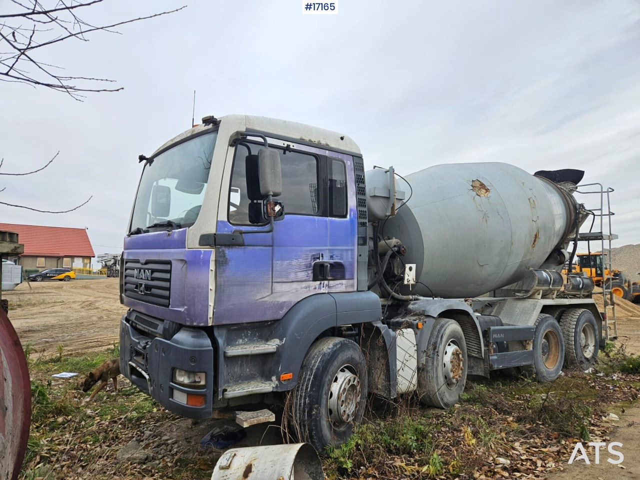 Concrete mixer on MAN TGA chassis (2008) - Caminhão betoneira: foto 2 Concrete mixer on MAN TGA chassis (2008) - Caminhão betoneira: foto 2