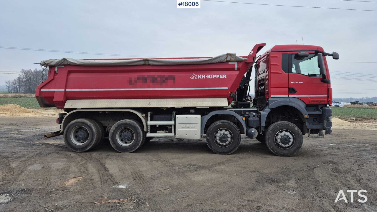 Four-axle tipper MAN TGS 41.470 8x6 (2021) - Caminhão basculante: foto 5 Four-axle tipper MAN TGS 41.470 8x6 (2021) - Caminhão basculante: foto 5