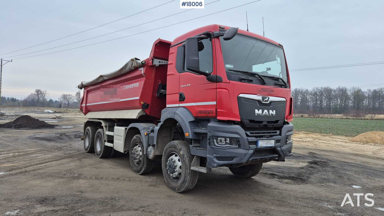 Four-axle tipper MAN TGS 41.470 8x6 (2021) - Caminhão basculante: foto 3 Four-axle tipper MAN TGS 41.470 8x6 (2021) - Caminhão basculante: foto 3