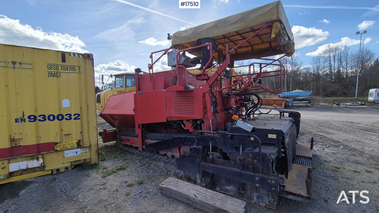 Rozściełacz asfaltu gąsienicowy Vögele SUPER 1600 (1999) - Acabadora: foto 5 Rozściełacz asfaltu gąsienicowy Vögele SUPER 1600 (1999) - Acabadora: foto 5