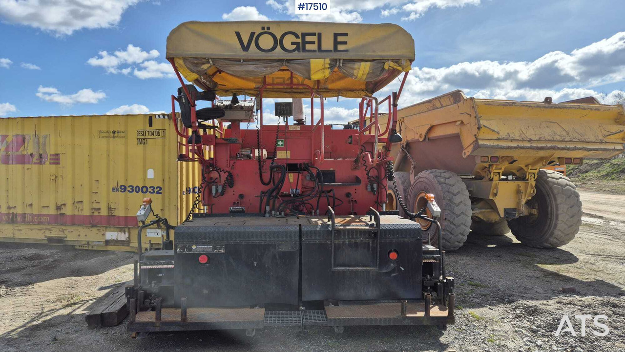 Rozściełacz asfaltu gąsienicowy Vögele SUPER 1600 (1999) - Acabadora: foto 2 Rozściełacz asfaltu gąsienicowy Vögele SUPER 1600 (1999) - Acabadora: foto 2