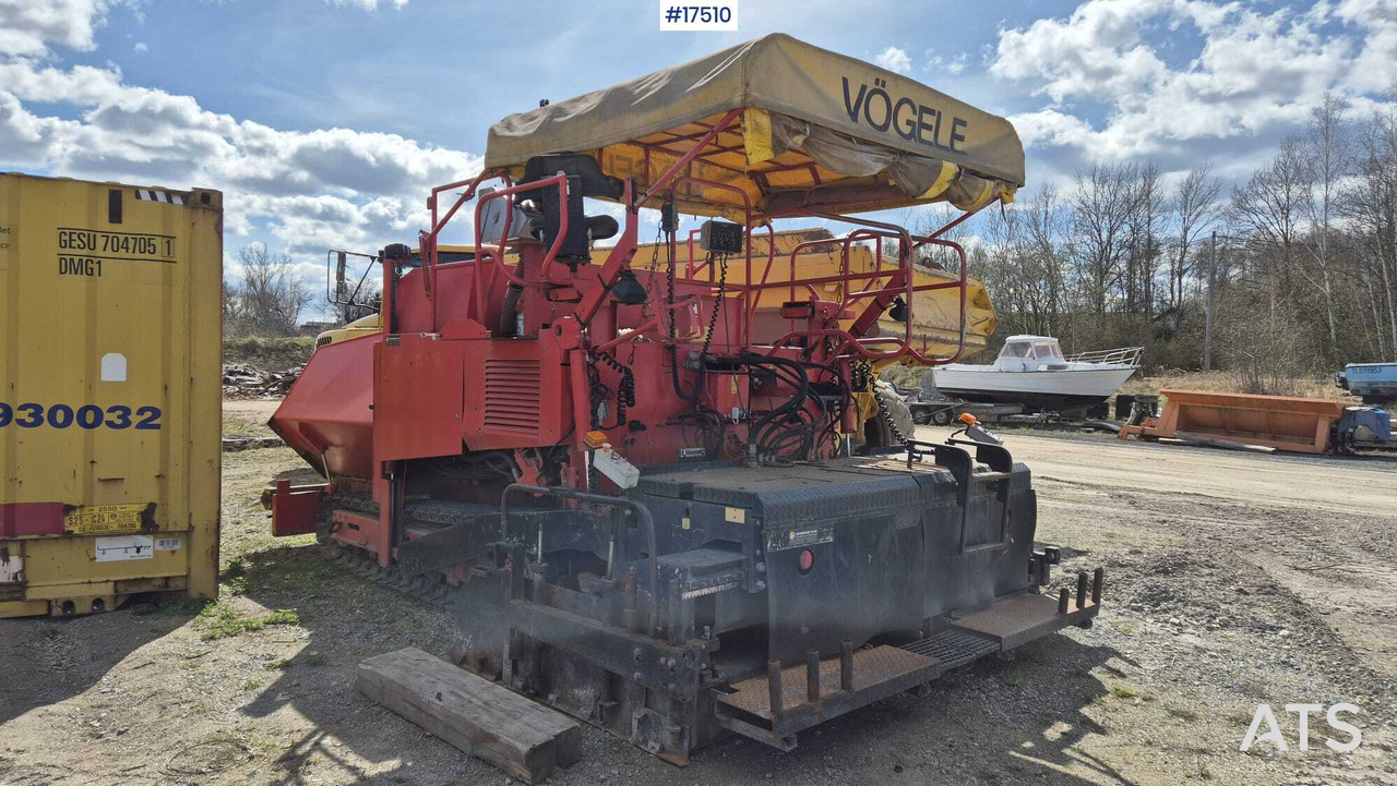 Rozściełacz asfaltu gąsienicowy Vögele SUPER 1600 (1999) - Acabadora: foto 4 Rozściełacz asfaltu gąsienicowy Vögele SUPER 1600 (1999) - Acabadora: foto 4