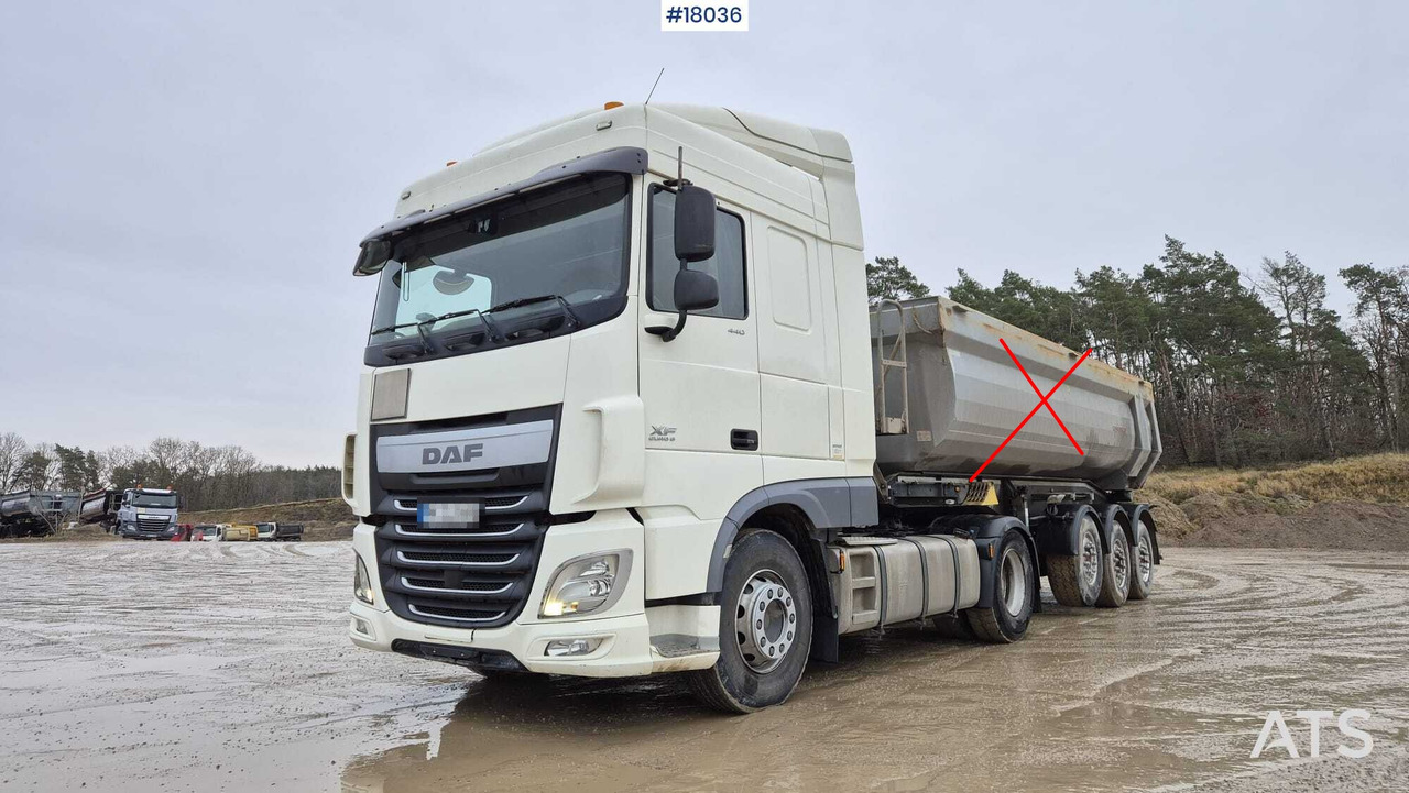 DAF XF 440 FT tractor unit (2017) Tipping hydraulics. - Tractor: foto 2 DAF XF 440 FT tractor unit (2017) Tipping hydraulics. - Tractor: foto 2