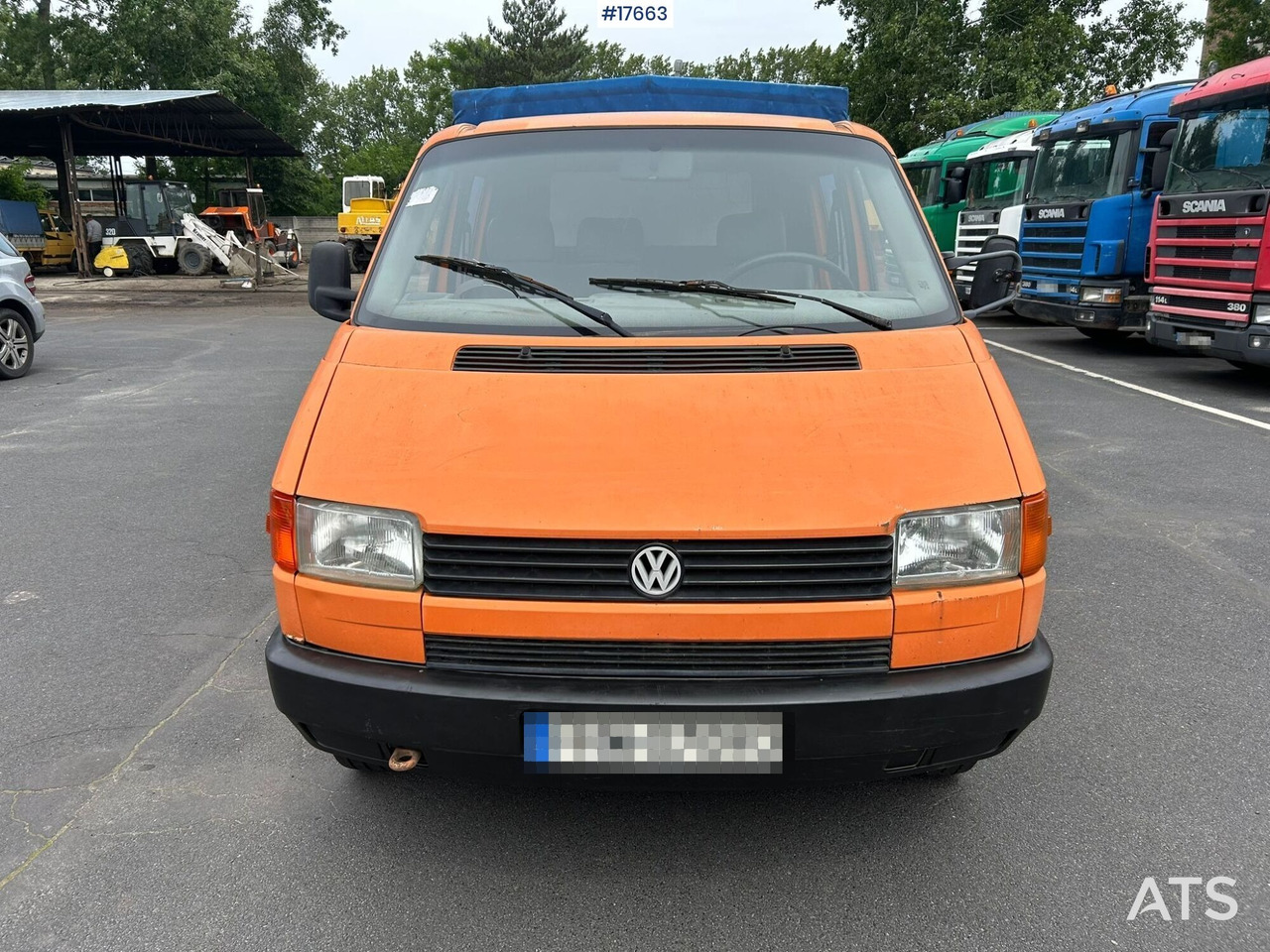 Volkswagen Transporter 1.9D double cab with box body (1992) - Furgão de toldo, Carrinha cabine dupla: foto 2 Volkswagen Transporter 1.9D double cab with box body (1992) - Furgão de toldo, Carrinha cabine dupla: foto 2